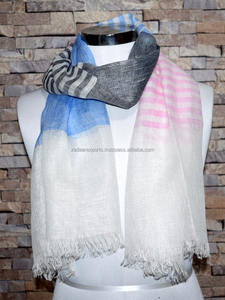 LINO Colección exclusiva Bufandas y chales tradicionales LS4003 Diseño de rayas fantástico - Product Image 3