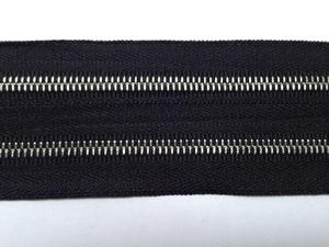 Cremallera de metal de extremo abierto de nailon n. ° 5 con función de bloqueo automático para zapatos, prendas, bolsas, almohadas, Textiles para el hogar, Material plástico - Product Image 3