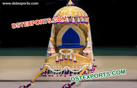Doli/Palki de mariage moderne en bois léger pour événements de mariage indiens traditionnels