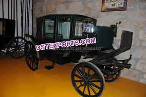 Domicile Royal — petit chariot Victoria noir 8 places, suspension traditionnelle - Product Image 2