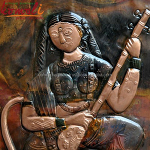 เจ้าของบ้านและ Landlady บนทองแดงโลหะผนังภาพจิตรกรรมฝาผนังพื้นบ้านทองแดงศิลปะผนัง - Product Image 2