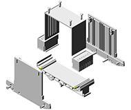 Caja de control de plástico ABS con nivel de protección IP66 Suministro a granel de carcasas de riel Din - Product Image 2