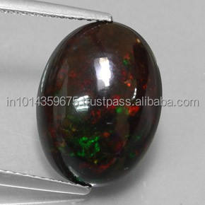 
 
 
 Ópalo Negro Etíope Natural, Cabujón Ovalado Suelto, Piedra Preciosa Calibrada para Joyería, Diseño Personalizado al por Mayor, Coszcalt Exports BL - Product Image 2