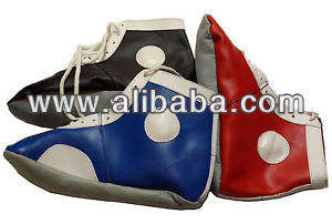 Chaussures de sport GLI Sambo été/hiver pour les arts martiaux et la lutte, tige en cuir véritable avec doublure en mesh, modèle GLI574 - Product Image 6