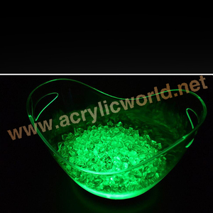 Cubos de hielo y pinzas led, enfriadores y soportes tipo posavasos de plástico, Mostrador de exhibición de vino - Product Image 6