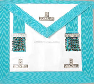 Delantal maestro masónico (piel de cordero) - Product Image 4