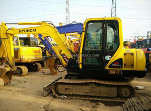 Excavadora de Orugas Usada Hyundai 55-7, Mini Excavadora Hyundai 55-7 en Venta - Product Image 1