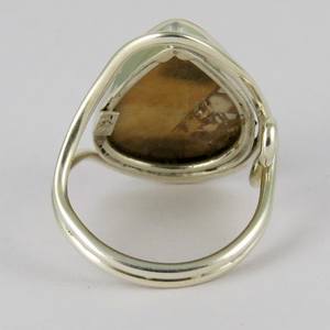 Anillos de plata de ley 925 con forma de pera, joyería de plata fresca, diseño único, venta al por mayor - Product Image 5