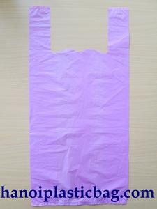 biodegradable 1% EPI/D2W tshirt bag / singlet bag for supermarket bottom price - Product Image 2
