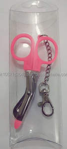 Tijeras paramédicas para traumatismos, kit de primeros auxilios de acero inoxidable, tijeras con fórceps manuales de plástico - Product Image 4