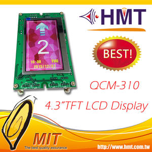 หน้าจอ TFT LCD ขนาด 4.3 นิ้ว รุ่น HMT QCM-310RS/CS/PS สำหรับลิฟต์ พร้อมอินเทอร์เฟซ RS485/CANBUS/Parallel CE Mark และรับประกัน 1 ปี - Product Image 5