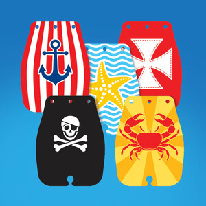 Ship Lid <b>Slushie</b> <b>Cup</b> 12 Oz./350 ml Novelty Yard <b>Cup</b> - PET - Product Image 6