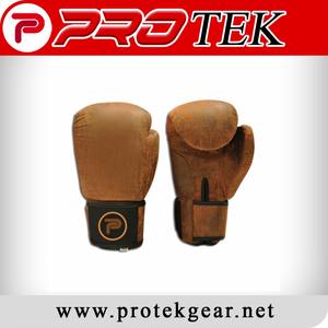 Guantes de cuero de PVC/PU duraderos profesionales Premium para artes marciales y equipo de entrenamiento de boxeo - Product Image 1