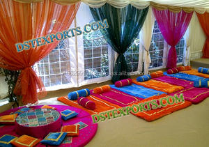 Conjunto de escenario Sangeet DE BODA musulmana, decoraciones de escenario Mehndi de boda, escenario de boda indio, ceremonia de boda, decoración de configuración de escenario, Australia - Product Image 4