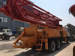 Used Izusu Concrete Pump Truck (37M ) Concrete Pump Mounted Truck - Product Image 5