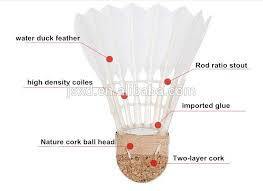 Volants de badminton BWF 2021 LIBOTAI VDW2 en plumes de canard pour tournoi, avec plumes de canard super rapides 74-79 - Product Image 5