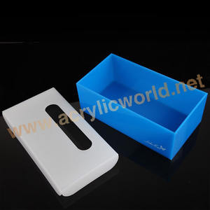 tissue box Beautiful white Acrylic tissue box tissue box/napkin <b>rack</b> - Product Image 4