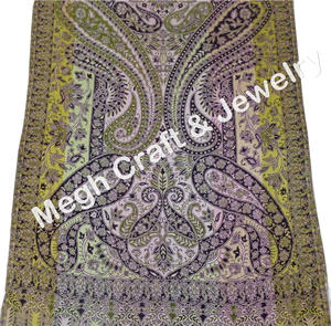 Wholesale Indian Silk <b>Scarf</b> Stoles- 2021 Fashion <b>Pashmina</b> Stoles-woolen Silk Designer Stoles - Product Image 5
