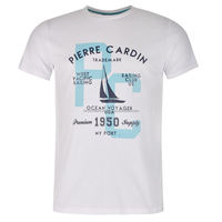 T-shirt tricoté à col rond et manches courtes pour homme, motif rayé, personnalisé, 100 % coton, imprimé sérigraphié, écologique, vente en gros