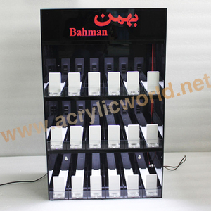 Présentoir à cigarettes led présentoir à cigarettes en acrylique de haute qualité présentoir à cigarettes/étagère à cigarettes led - Product Image 6