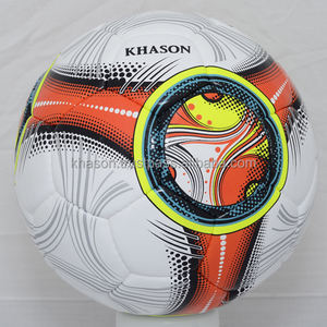 BALLON DE FOOTBALL KHASON SPORTS DE HAUTE QUALITÉ TAILLE 5 PERSONNALISÉ DERNIER MODÈLE COULOTTÉ À LA MACHINE DURABLE EN TPU POUR L'ENTRAINEMENT ET LA PROMOTION - Product Image 4