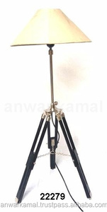 Lámpara de mesa antigua con pantallas Lámpara decorativa para el hogar Sala de estar Sala de estudio Cafetería y restaurante - Product Image 2