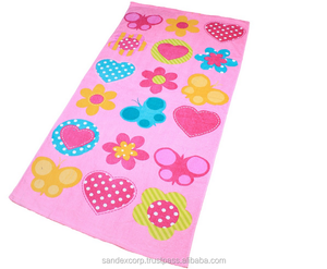 Toalla de playa Hermosa Impreso Multicolor Toalla de playa de buena calidad para uso en la playa Proveedor en India. - Product Image 1