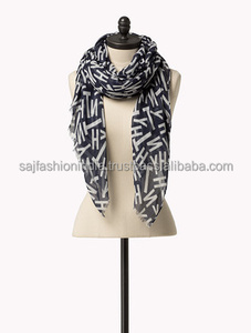 square Scarves Organic <b>Cotton</b> Women Scarf Stole Sample Custom Printed Digital Wholesale Cheap Factory Price - Product Image 3