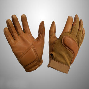 ถุงมือหนังสำหรับขี่มอเตอร์ไซค์ผู้ชาย ทำจากหนังแพะแท้จากอินโดนีเซีย - Product Image 1