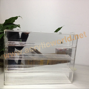Boîte de présentation transparente en acrylique avec design empilable, vitrine anti-poussière pour Lego, figurines et objets de collection - Product Image 2