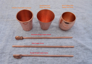 100% Food Safe Pure Copper Shot <strong>Cup</strong> From India - Product Image 3