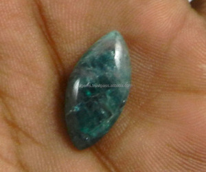 Apatite Cabochon 1.21 Gms มาร์คีส์09*18มม.,อัญมณีสำหรับเครื่องประดับ IG0519 - Product Image 3