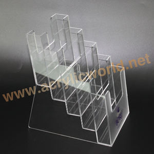 ที่วางโบรชัวร์หลายช่องที่กําหนดเองขาตั้งจอแสดงผล POP อะคริลิ - Product Image 5