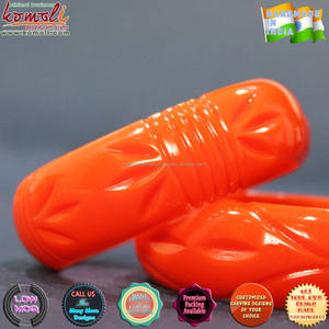 En résine sculptée bracelet bakélite vintage bijoux faits à la main - Product Image 6