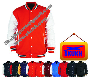 Chaqueta de béisbol de estilo americano para hombre y mujer, chaqueta personalizada de la universidad, servicio OEM - Product Image 6