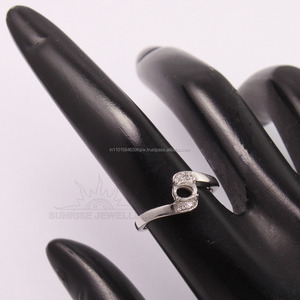 CZ Semi Mount Oval Cut Bezel Set 925 Sterling Silver Diseñador de moda único Último anillo de 3x5mm Todos los tamaños NUEVO - Product Image 6