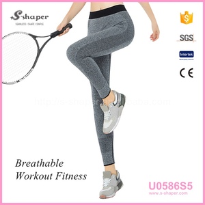 Costume d'entraînement Vêtements Yoga Leggings Femmes Oem Logo Personnalisé Imprimé Sport Pantalons - Product Image 2