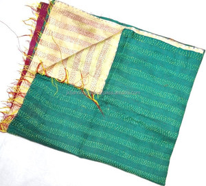 ผ้าคลุมไหล่/ผ้าพันคอทำมือสองด้านดีไซน์วินเทจ - Product Image 4