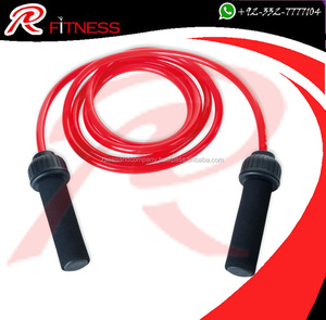 Corde à sauter de haute qualité avec poignées en cuir et roulements à billes pour le fitness et le cardio - Product Image 3