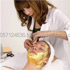 Láminas de Hoja de Oro Puro Genuino de 24k de Grado Alimenticio 99.99% para Piel y Decoración de 4 X 4 Cm - Product Image 5