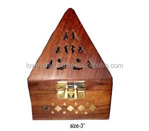 PYRAMIDE EN BOIS LOBAN BRÛLEUR - Product Image 6