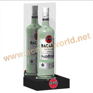 Présentoir de bouteilles de vin en acrylique, support, vente en gros, pièces - Product Image 2