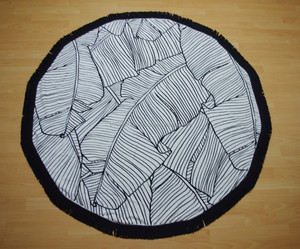 Pentagone de plage hexagonal à glands, serviette de plage, fabriquée en turquie Serviette turque de qualité - Product Image 4