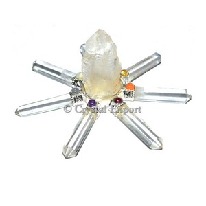 Healing Energy Tools : Crystal Quartz Natural Point Chakra Generator - Chakra Point - Product Image 1