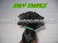 El mejor tejido de cabello crudo. 100% cabello humano Remy natural sin procesar de India. El mejor tejido de pelo sin caída - Product Image 2