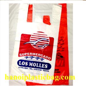 HDPE/LDPE Tshirt bag/ shopping bag from Vietnam - Product Image 2