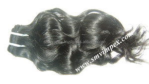 Accept Sample Order 100% Unprocessed Virgin Indian Raw Hair Weaving Deep Wave Natural Black Indian Human Hair Wholesale Price - Product Image 5