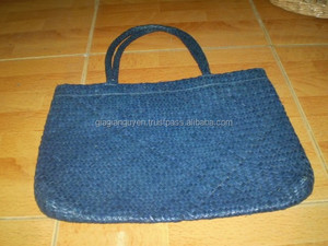 กระเป๋าใบปาล์มสานจากเวียดนามตะกร้าหวายแฮนด์เมดเครื่องประดับหรูหราและมีสไตล์ - Product Image 5