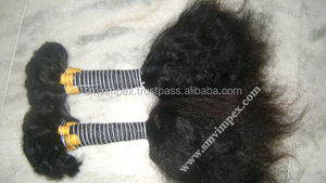 Cabello crudo virgen indio a granel. Los mejores tamaños Precios atractivos Cabello humano indio a granel de la India. Calidad del cabello sin compromiso - Product Image 2