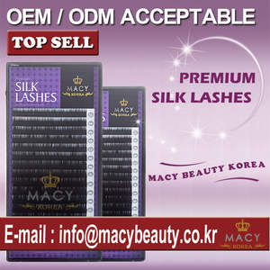 Extensiones de pestañas individuales macy beauty, venta al por mayor de fábrica, Corea - Product Image 2
